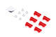 Red Rotatable Clamp Kit pre dron DJI MATRICE 600 - 2/3