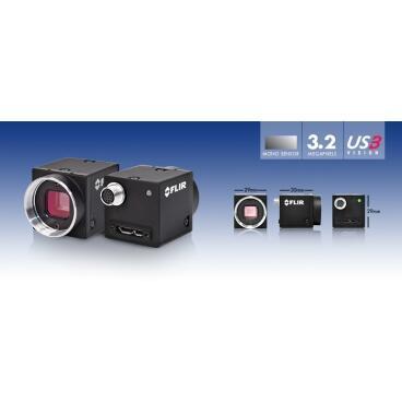 Priemyselná kamera Flir-PointGrey Flea3 3.2 MP Color/Mono USB3 Vision - 3