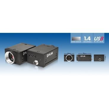 Priemyselná kamera Flir-PointGrey Grasshopper3 1.4 MP Color/Mono USB3 Vision - 3